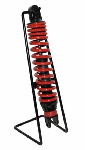 schokbreker yss hybrid-s comfort 300mm rood/zwart past op minarelli