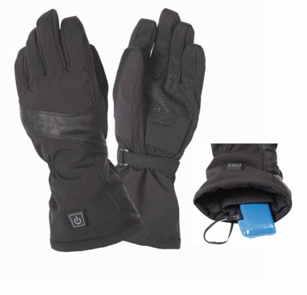 kleding handschoenset + verwarming (zie info) M zwart tucano