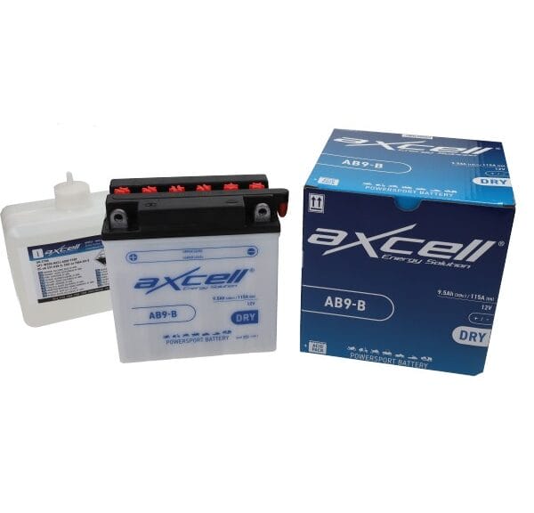 accu ab9-b/yb9-b fly4t/lib4t/lx4t/lxv/run/run125/run180 9amp axcell