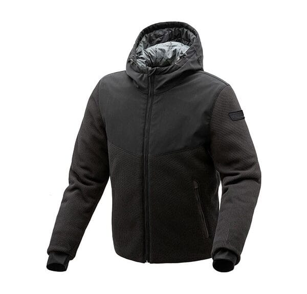 kleding jas winter wind/water dicht bormio knit L zwart tucano