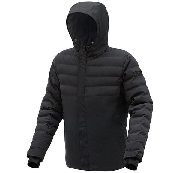 kleding jas winter wind/water dicht topfive M zwart tucano