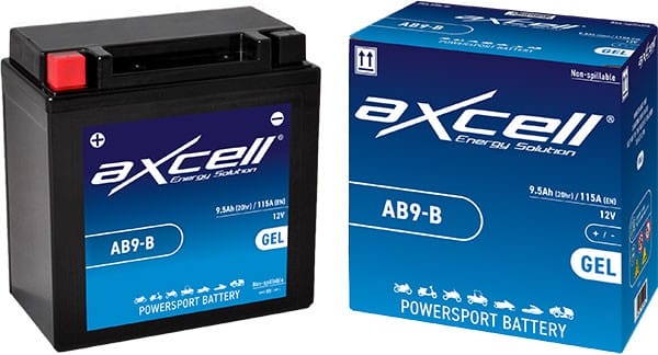 accu ab9-b/yb9-b sla/gel fly4t/lib4t/lx4t/run/vespa S axcell