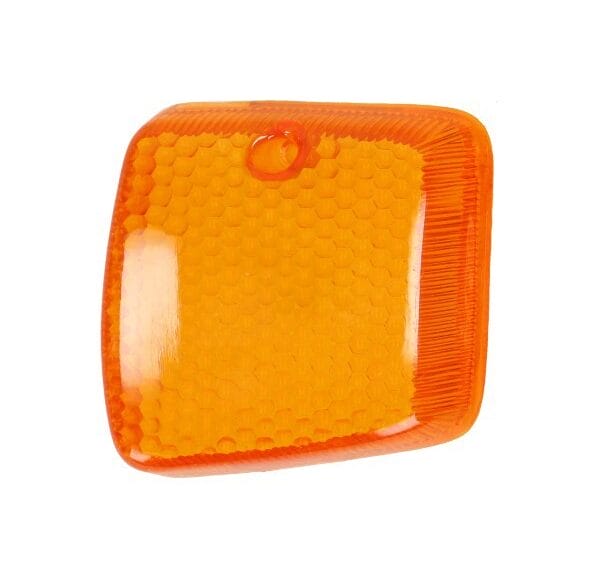knipperlichtglas links voor vision oranje DMP