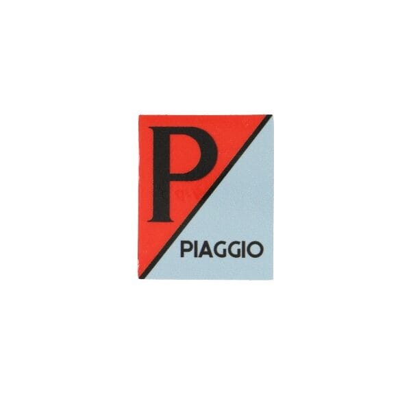 sticker logo voorscherm lx/piag/primav/sprin grijs/rood