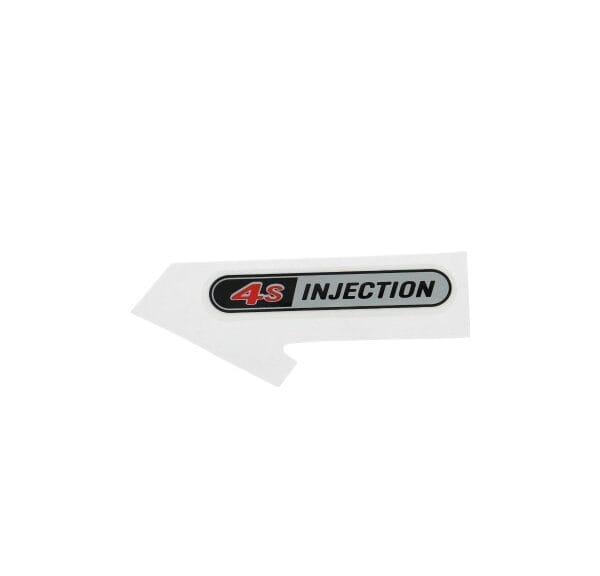 sticker Piaggio origineel [4s injection] sport past op zip 4t [euro4] 2h002189