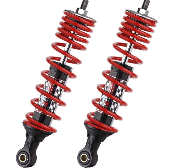 schokbrekerset hybrid DTG maxi scooter gts/gts125/gts250/gts300 340mm rood achter yss