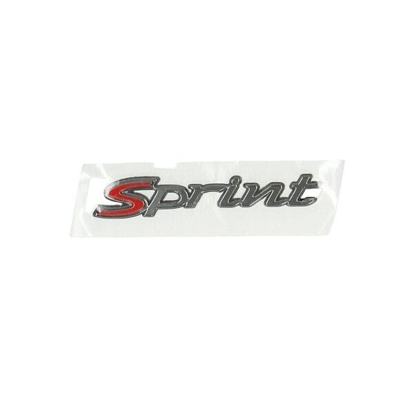 sticker Piaggio origineel woord [sprint] voorscherm smoke past op sprint 2h000928