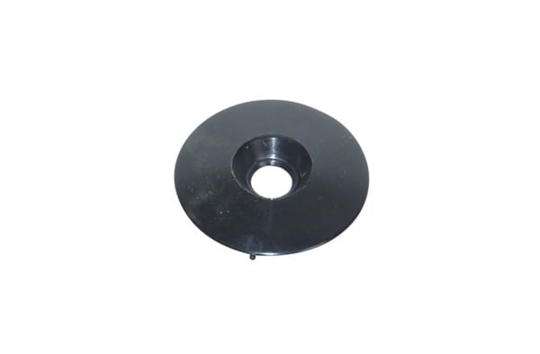 windscherm Regia ring (made in EU) 32mm zwart past op piaggio