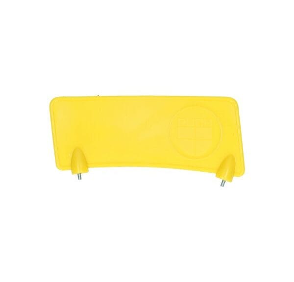 plaat lengte bevestiging voorspatbord puch geel past op maxi