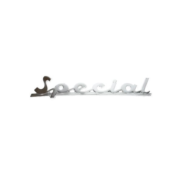 logo klik woord [special] 13.5cm 13.5cm alu past op vespa