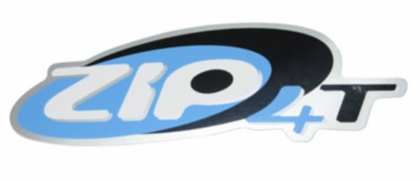sticker Piaggio origineel zijscherm 4t past op zip2010 672323