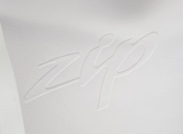 buddydek woord [zip] + band (made in EU) wit past op zip2000