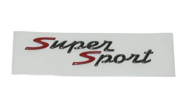 sticker Piaggio origineel woord (super sport) past op gts super 300cc 672062