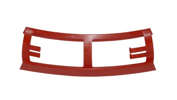 verbindingsstuk frame achterspatbord 1968-1972 rood past op kreidler