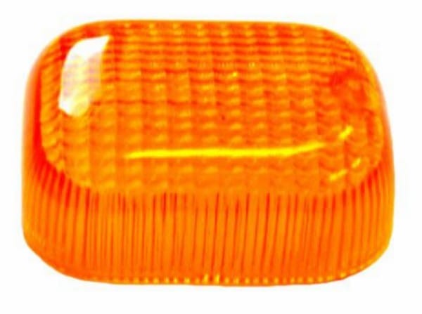 knipperlichtglas DMP li/re voor/achter oranje past op fox