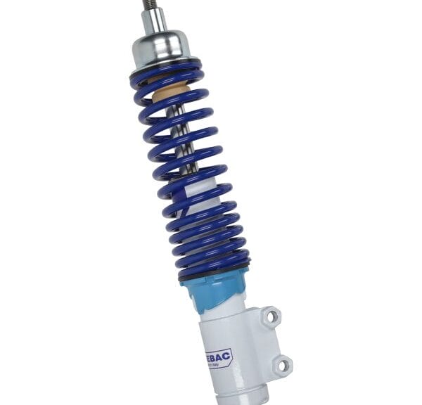 schokbreker voorvork hydraulisch verstelbaar (made in EU) et2-4/lxv/vespa S/zip sp blauw/wit voor sebac